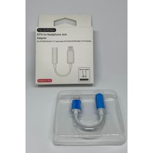 Bukrem Store Apple Uyumlu iPhone  Lightning Telefon Kulaklık Çevirici Aux Dönüştürücü Jack Aparat