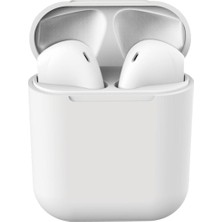 Bukrem Store Homyl INPODS12 Bluetooth 5.0 Dokunmatik Tws Mini Kablosuz Kulak Içi Kulaklık Beyaz