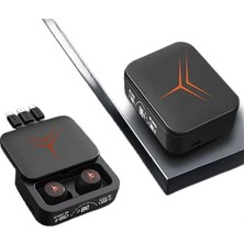 Bukrem Store Beemen M88 Plus Powerbank Özellikli Kablosuz Bluetooth Kulakiçi Kulaklık Siyah