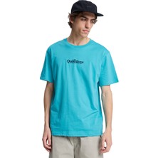 Quiksilver Fineline Erkek Mavi Tişört