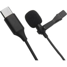 Senka Mey Ithalat® Type-C 2 Metre Double Mikrofon - Siyah