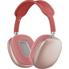 Bukrem Store Rosepremium P9 Bluetooth Kablosuz Kulaküstü Kulaklık Kırmızı