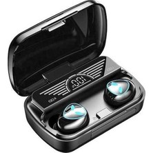 Bukrem Store Dancemonkey M20 Bluetooth 5.1 Tws Dokunmatik LED Ekran Içi Kulaklık Siyah