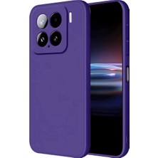 Senka Mi 15 Kılıf Nano Içi Kadife Silikon - Mor