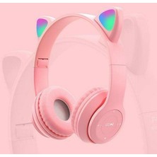 Bukrem Store Jms P47M Tws Bluetooth Kablosuz Kulaklık Pembe