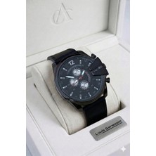 Güncel Vitrin Dsl Model Erkek Kol Saati Deri Kordon