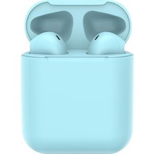 Bukrem Store Vaorlo Inpods I12 Tws Bluetooth 5.2 Kulak Içi Kulaklık Mavi