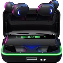 Bukrem Store E10 Mipods Bluetooth Gaming Kablosuz Kulaklık Siyah