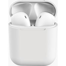 Bukrem Store Cbtx Inpods 12 Tws Stereo Kablosuz Kulaklık Hd Mini Akıllı Bluetooth Kablosuz Beyaz