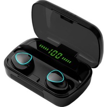 Bukrem Store M10 Tws-Bluetooth Stereo Kulakiçi Kulaklık Siyah