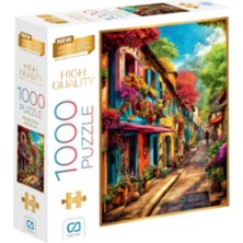Mabelme Store Renkli Evler Puzzle 1000