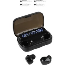 Bukrem Store Mıa Dots M10  Powerbank Özellikli 5.3 Mikrofon Bluetooth Kulaklık Siyah