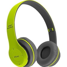 Bukrem Store Polygold P47 PG-6984 Bluetooth Kulak Üstü Kulaklık Yeşil