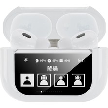 Bukrem Store Azeada AZ-BT12 Tws Bluetooth 5.4 Kulak Içi Kulaklık Beyaz
