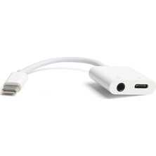 Bukrem Store Dark DK-AC-U31XAUC Usp Type C To0 Type C 3.5mm Aux Ses ve Şarj Dönüşütürücü 1