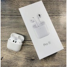 Bukrem Store Buk-Pro5 Bluetooth 5.3 Kulak Içi Kulaklık Beyaz