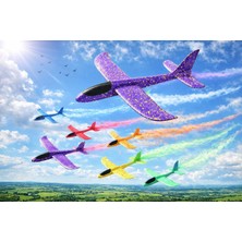 Köpük Uçak 48 cm Ell Eatılan Eğlenceli Oyuncak