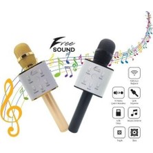 Free Sound Wireless Karaoke Mikrofon Siyah