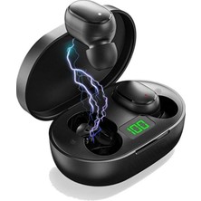 Bukrem Store Favors E6S Bluetooth Kulak Içi Kulaklık Siyah