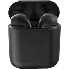 Bukrem Store Inpods 12 Simple Tws Bluetooth 5.0 Kulak Içi Kulaklık Siyah