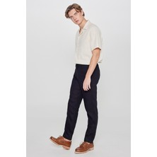 Lee %100 Keten Regular Fit Normal Kesim Cepli Pantolon