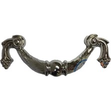 Senka Dekoratif Zamak Üzümlü Kulp - 64MM, Nikel, 1 Adet