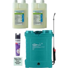 Haşere Ilacı Kokusuz Iz Bırakmaz Uzun Etkili 500ML 2 Adet/akpınar Şarjlı Ilaçlama Pomp. 16LT/