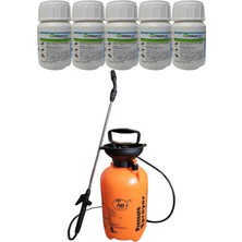 Hamamböceği Kene Tahtakurusu Karasinek Vb Ilacı 50ML Kokusuz 5 Adet/5lt Ilaçlama Pomp.