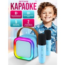 K-12 Bluetooth ve Mikrofonlu Taşınabilir Hoparlör, Karaoke Için 298237830