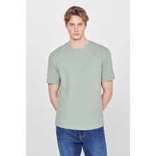 Wrangler %100 Pamuk Regular Fit Normal Kesim Bisiklet Yaka Basic Premium Tişört