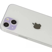 Azrlya Newface iPhone 13 Rainbow Kamera Lens Koruma Cam - Mor
