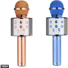 Mikrofon Karaoke Bluetooth Dahili Hoparlör  WS-858