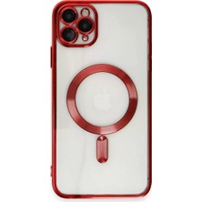 Sh Ticaret Iphone 11 Kılıf Kross Magneticsafe Kapak - Kırmızı