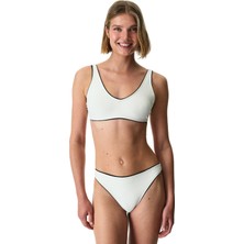 Penti Ekru Nadia Dokulu Bikini Üstü