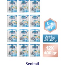 Senimil 1 Bebek Sütü 400 gr (0-6 Ay) 12 Li Avantaj Paketi