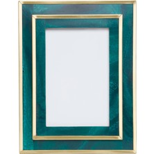 Yargıcı Pirinç Detaylı Reçine Dikdörtgen Çerçeve(17x22 Cm)