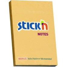  hopax stickn yapışkanlı not kağıdı 76x51 pastel kavun ıçi 100 yaprak 4-2139 (12 li paket)