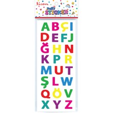  ticon puffy sticker harf tps-005/4 348891 (20 li paket)