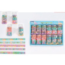 Gıpta Renkli Bant Night Shining 1,5Mm X 2 Metre K8915 (5 Li Set)