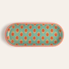 Zsa Zsa Zsu Lakrı Mango Ağacı Sunum Tahtası 31X13X2 cm Yeşil