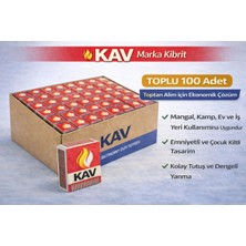 Cansa Kav Marka Kibrit Emniyetli Çocuk Kilitli 100 Adet