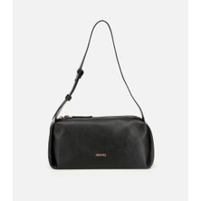 Hotiç 03CAH245090A100 KADIN Deri Siyah Yumuşak Dokulu Omuz Çantası