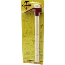 Cansa Vakumlu Kırmızı Keser Ahşap Saplı