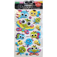  bu-bu puffy sticker oynar gözlü arılar 9x21 swp-2107