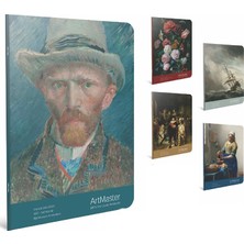 Gıpta Art Master Tel Dikişli Karton Kapak Defter 9x26Cm 60 Yaprak Çizgili (12 Li Paket)