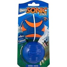 Starseven Chuckit! Sonic 2'li Sesli Oyun Topu Seti - Squaker &amp; Hışırtılı Crunch Oyun Top