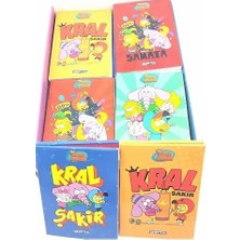  gıpta kral şakir a7 (küçük boy) ıkili kareli - çizgili blok not defteri 80 yaprak 6015 (36 lı paket)