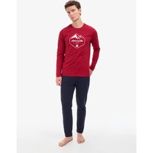 Pierre Cardin Erkek Bordo Pijama Takımı 50322632-900