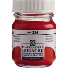 Talens 334 Guaj Boya 16 Ml Scarlet Kırmızı (10 Lu Paket)