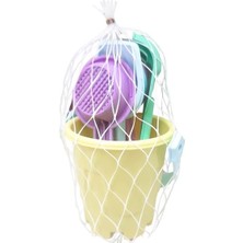 Asya Oyuncak Kova Kürek 1031 Sarı Renkli Plaj Malzemesi Eğlenceli Oyun Seti